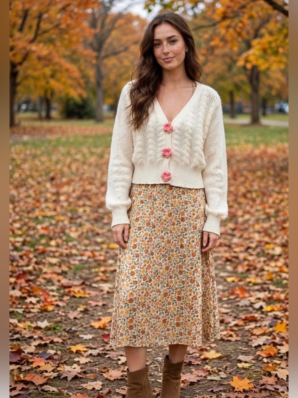 Love Tree Cardigan Sweater